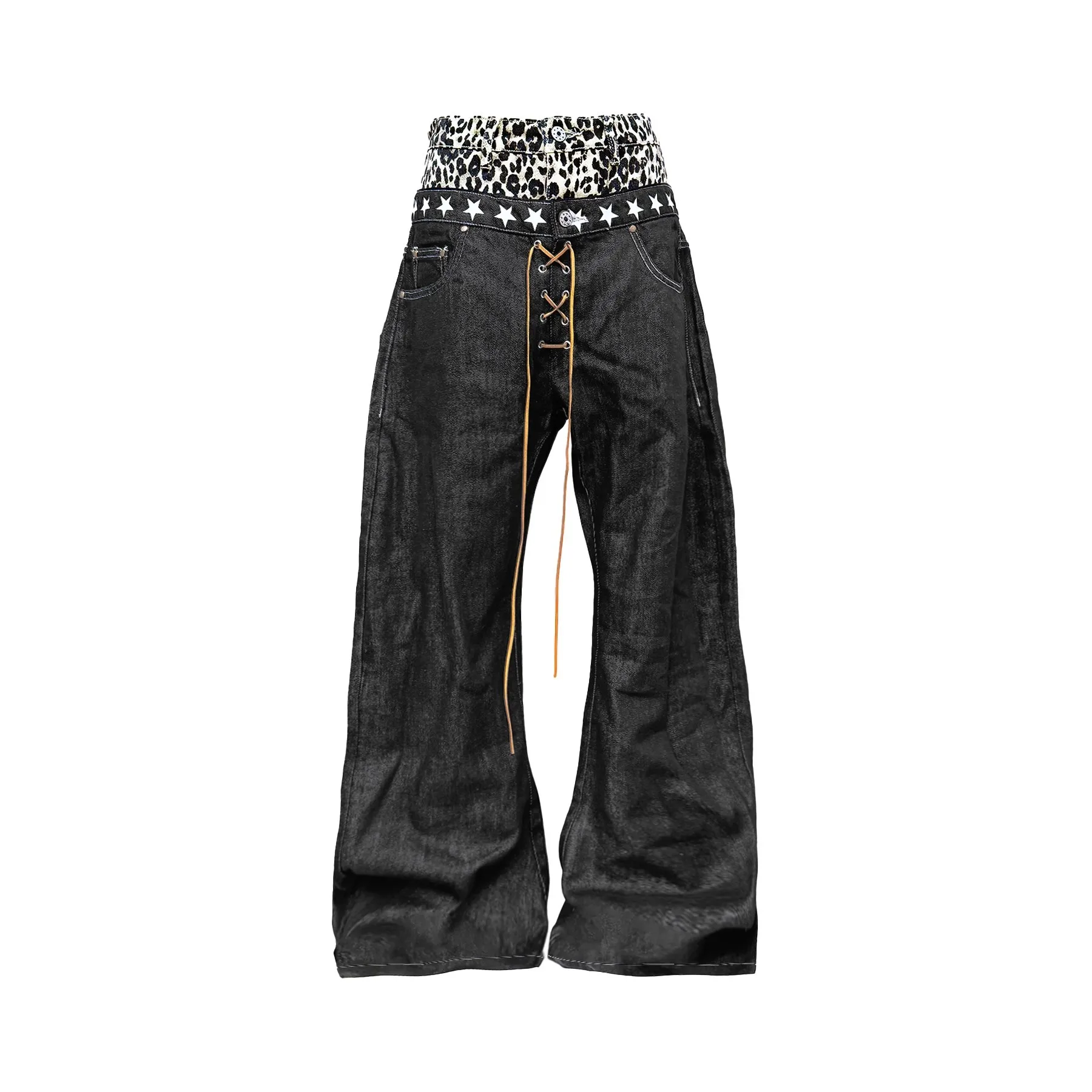Unisex Jeans 2026 Spring Autumn New Double Waist Denim Curved Jeans Stacked Design Casual Pants For Men And Women Leopard Jeans
Unisex Jeans 2026 Spring Autumn New Double Waist Denim Curved Jeans Stacked Design Casual Pants For Men And Women Leopard Jeans