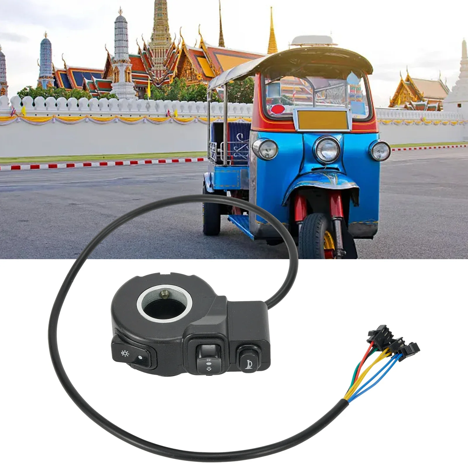 Switch Handlebar Switch ATV Motorcycle Conversion Switch For Ebike Handlebar Switch Horn Light Steering Off On Road
Switch Handlebar Switch ATV Motorcycle Conversion Switch For Ebike Handlebar Switch Horn Light Steering Off On Road