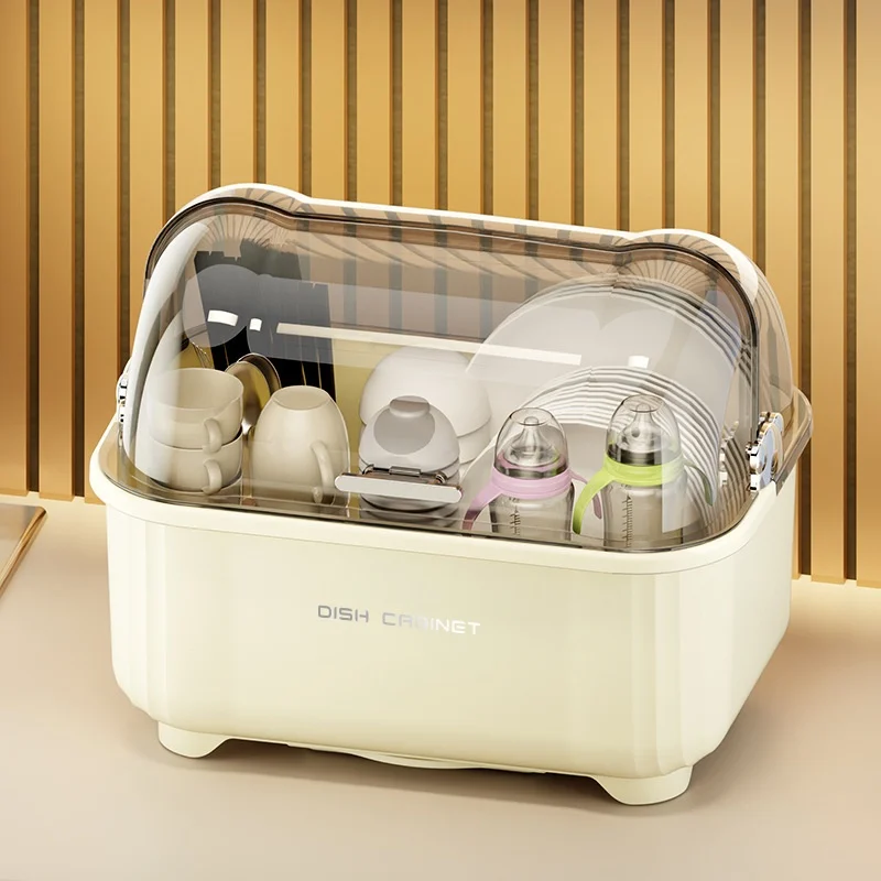 Dustproof Dish Rack With Cover, Large Kitchen Bowl Storage Box, Drainable Tableware Organizer For Home Cabinet Daily Use
Dustproof Dish Rack With Cover, Large Kitchen Bowl Storage Box, Drainable Tableware Organizer For Home Cabinet Daily Use