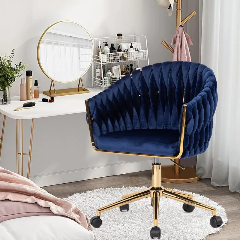Velvet Accent Chair Home Office Desk Chairs with Wheels Modern Mid Back Swivel Vanity Chair Armchair, Adjustable Makeup Chair (B
Velvet Accent Chair Home Office Desk Chairs with Wheels Modern Mid Back Swivel Vanity Chair Armchair, Adjustable Makeup Chair (B