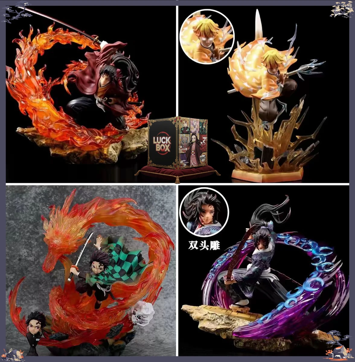 Мини-фигурки Demon Slayer в слепых коробках: случайные аниме-персонажи, ПВХ-модели, украшение для стола, игрушка, подарок
Мини-фигурки Demon Slayer в слепых коробках: случайные аниме-персонажи, ПВХ-модели, украшение для стола, игрушка, подарок