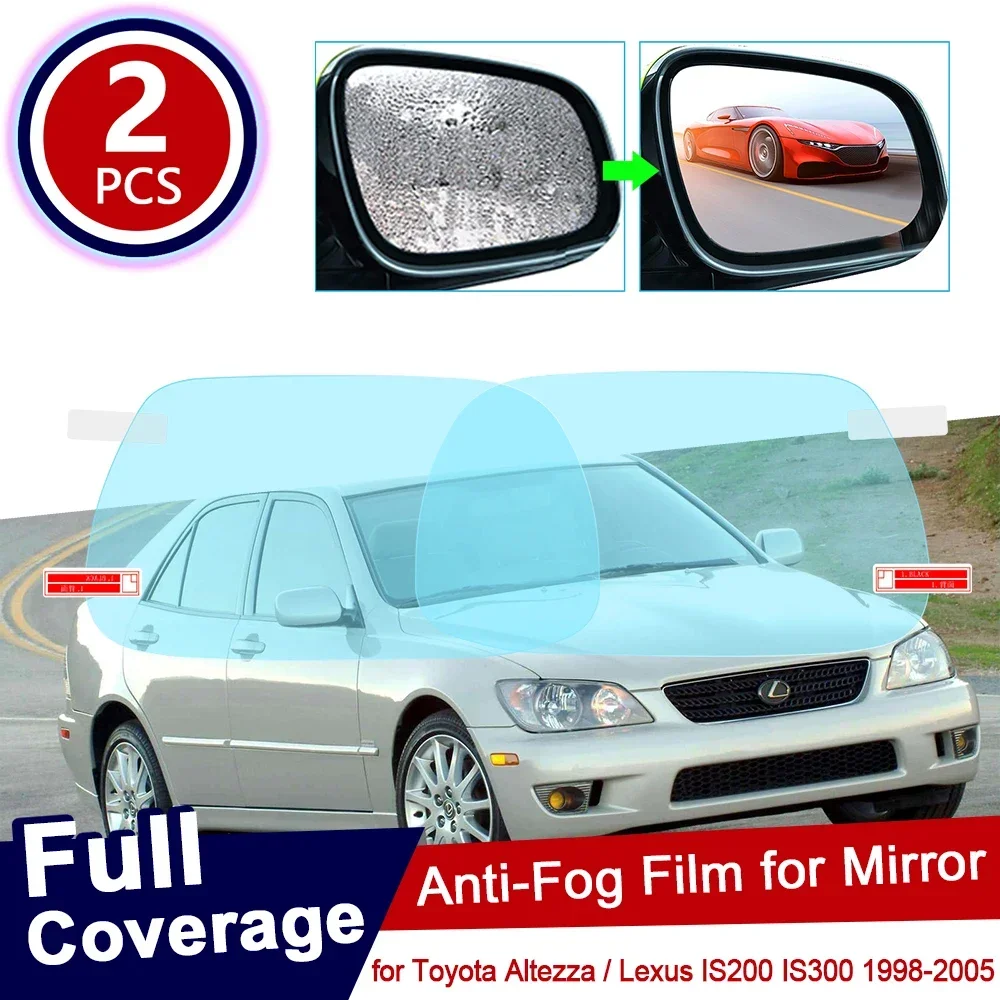 for Toyota Altezza Lexus IS200 IS300 IS 200 300 1998~2005 Anti Fog Film Rearview Mirror Accessories Waterproof Car Sticker 2004
for Toyota Altezza Lexus IS200 IS300 IS 200 300 1998~2005 Anti Fog Film Rearview Mirror Accessories Waterproof Car Sticker 2004