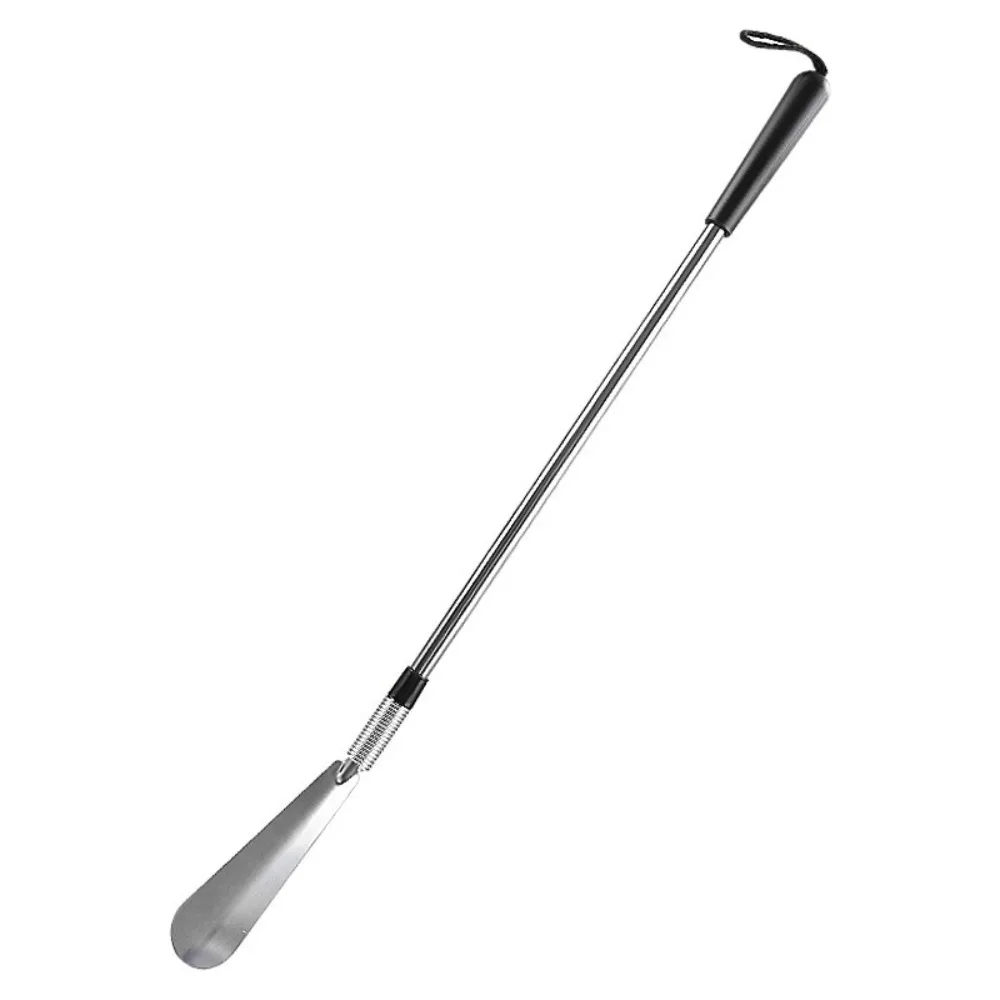 New Stainless Steel Spring Shoe Puller Home Long Handle Shoe Horns Professional Portable Shoe Lifter AID Stick 
New Stainless Steel Spring Shoe Puller Home Long Handle Shoe Horns Professional Portable Shoe Lifter AID Stick