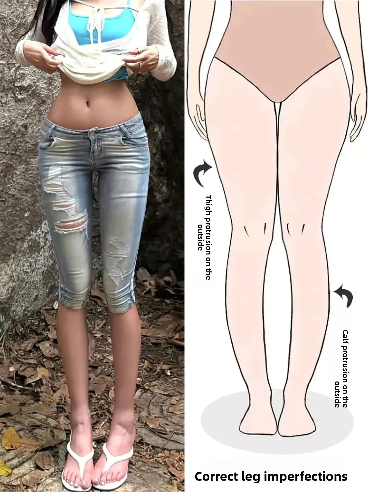 Low Waist Denim Jeans Women's Summer New Style Sexy Girl Hole Punching Middle Pants Street Style Slim Fit Straight Leg Jeans
Low Waist Denim Jeans Women's Summer New Style Sexy Girl Hole Punching Middle Pants Street Style Slim Fit Straight Leg Jeans