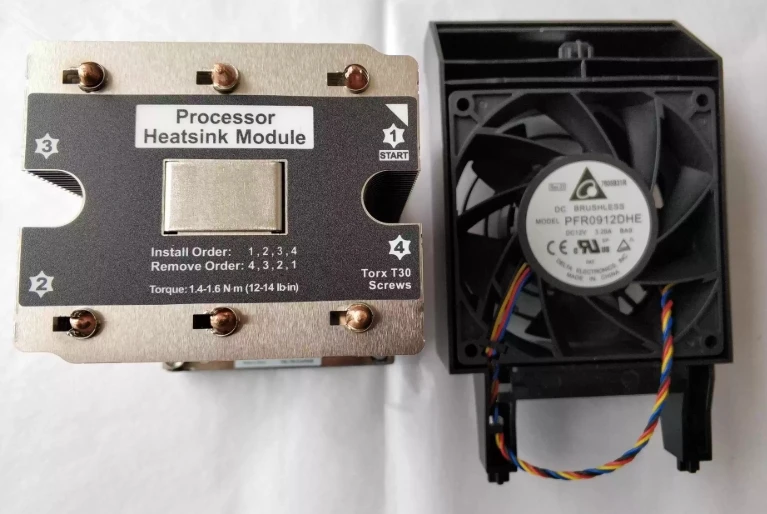 NEW Original for Lenovo ThinkSystem ST558 ST550 Server CPU Kit Cooler 01KP658 Heatsink 01KP749 Cooling Fan 1KP658 1KP749
NEW Original for Lenovo ThinkSystem ST558 ST550 Server CPU Kit Cooler 01KP658 Heatsink 01KP749 Cooling Fan 1KP658 1KP749