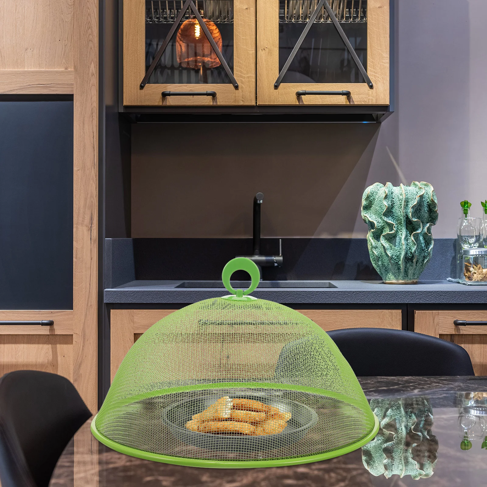 Round Dish Cover Kitchen Tool Food Storage Insect Proof Fly Bug Mosquito Tight Sealed Container Stainless Steel
Round Dish Cover Kitchen Tool Food Storage Insect Proof Fly Bug Mosquito Tight Sealed Container Stainless Steel