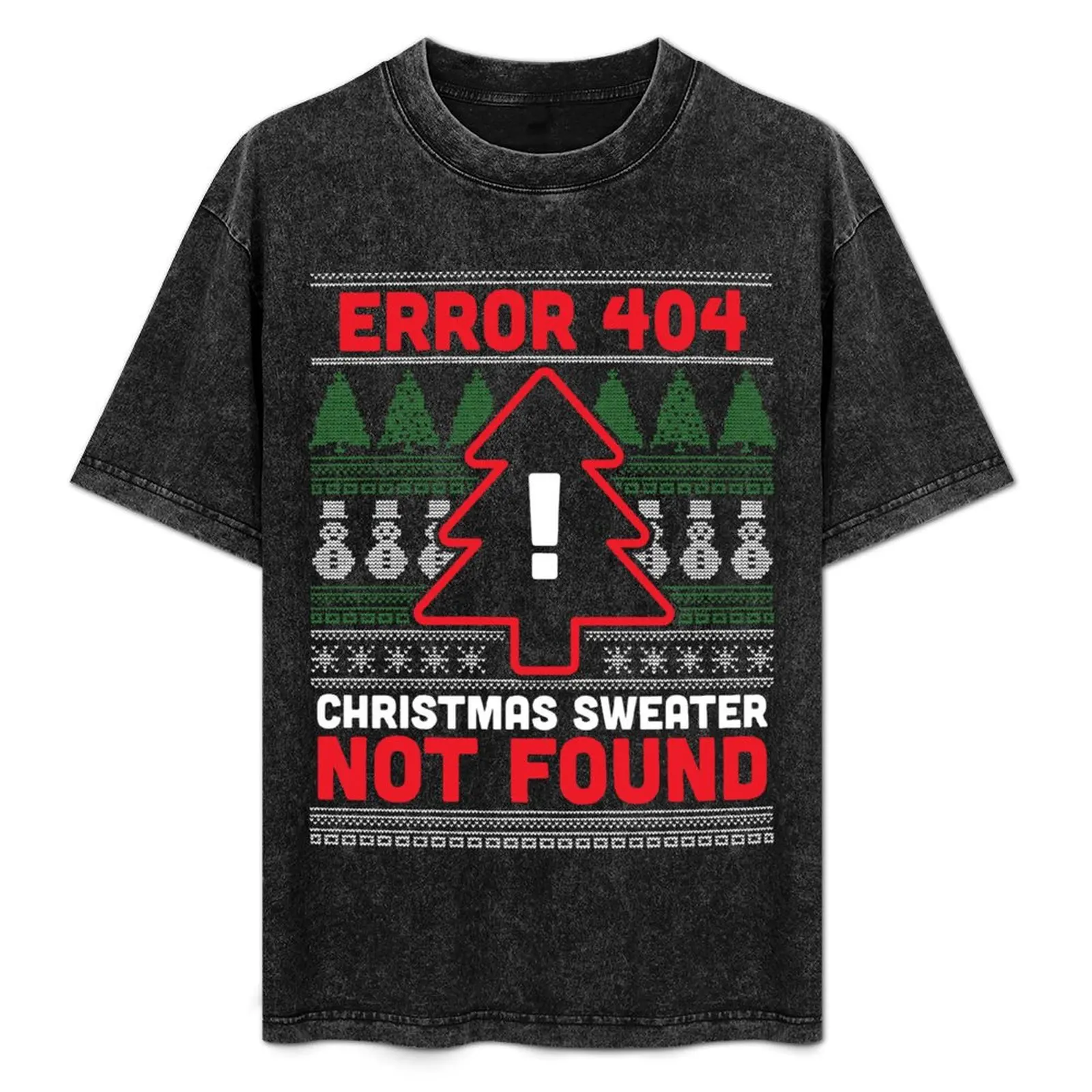 Error 404 Ugly Christmas Sweater Not Found - Computer Nerd T-Shirt Holiday Party T-Shirt for Men
Error 404 Ugly Christmas Sweater Not Found - Computer Nerd T-Shirt Holiday Party T-Shirt for Men