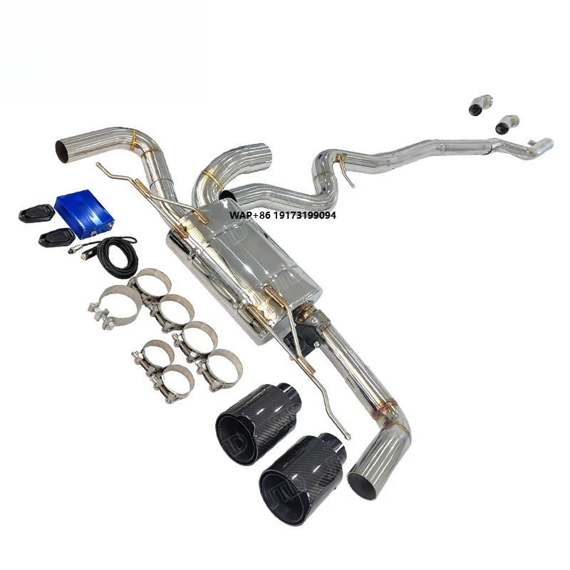 304 Stainless Steel Catback Muffler Exhaust System for 2019+ 330i 430i G20 G22 G23 G26 2.0 B48 Exhaust
304 Stainless Steel Catback Muffler Exhaust System for 2019+ 330i 430i G20 G22 G23 G26 2.0 B48 Exhaust