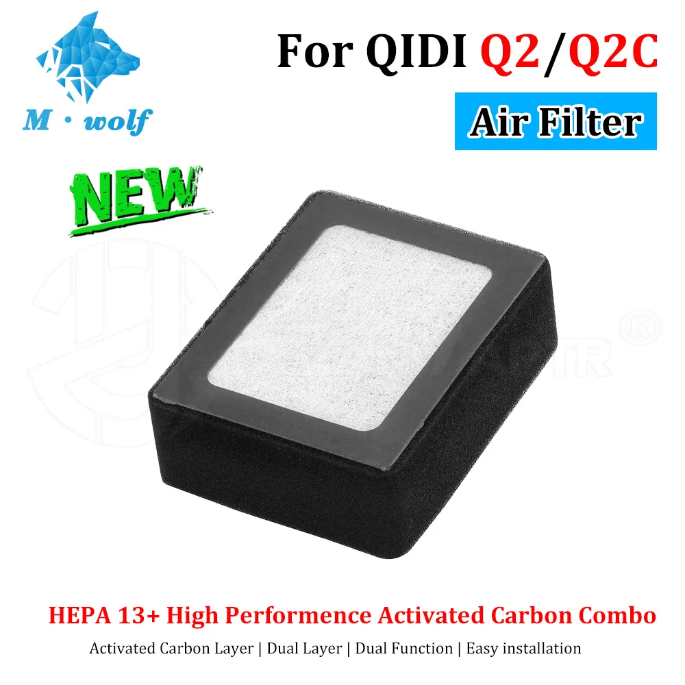 For QIDI Q2 Air Filter Assembly 3D Printer Chamber Filtration Spare Parts for 3D Printer accessories
For QIDI Q2 Air Filter Assembly 3D Printer Chamber Filtration Spare Parts for 3D Printer accessories