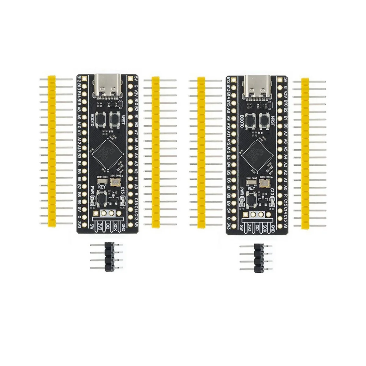 Макетная плата STM32F411, 2 шт., STM32F411CEU6 STM32F4, обучающая плата, Поддержка программирования
Макетная плата STM32F411, 2 шт., STM32F411CEU6 STM32F4, обучающая плата, Поддержка программирования