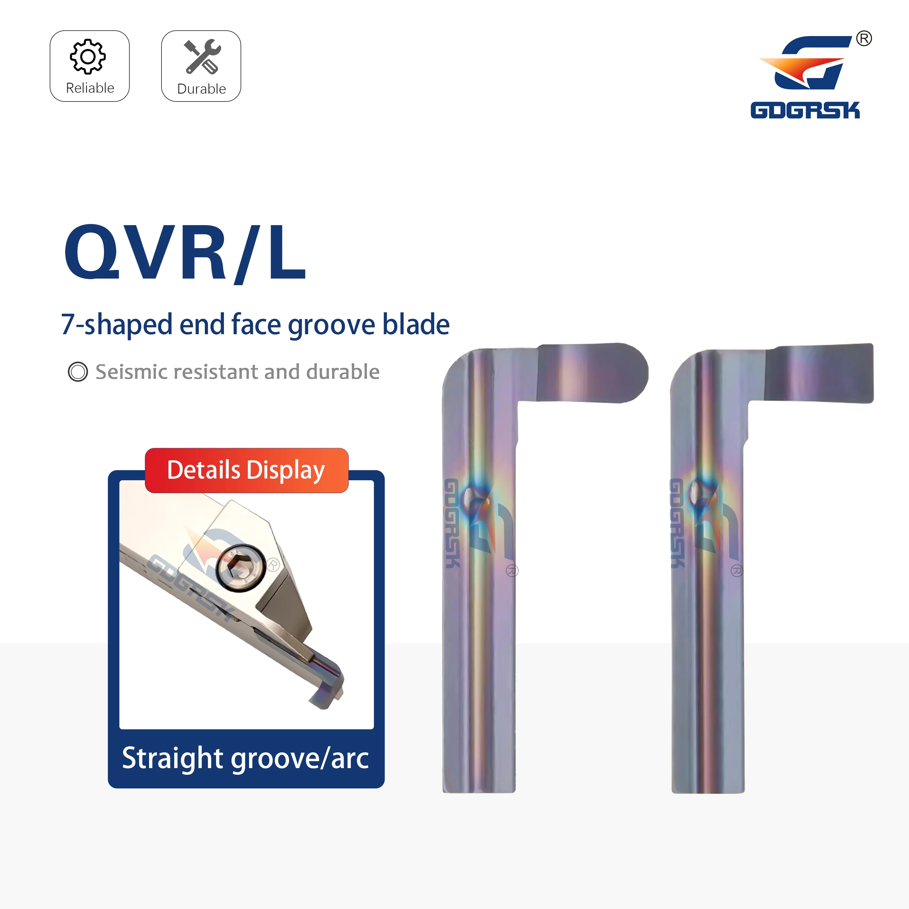QVR Slot Blade Lnner Hole Outer Circle 7Shape Groove Tool Face Groove Flat Groove Arc Groove Cut Of Tool Universal Fit For MGEHR
QVR Slot Blade Lnner Hole Outer Circle 7Shape Groove Tool Face Groove Flat Groove Arc Groove Cut Of Tool Universal Fit For MGEHR