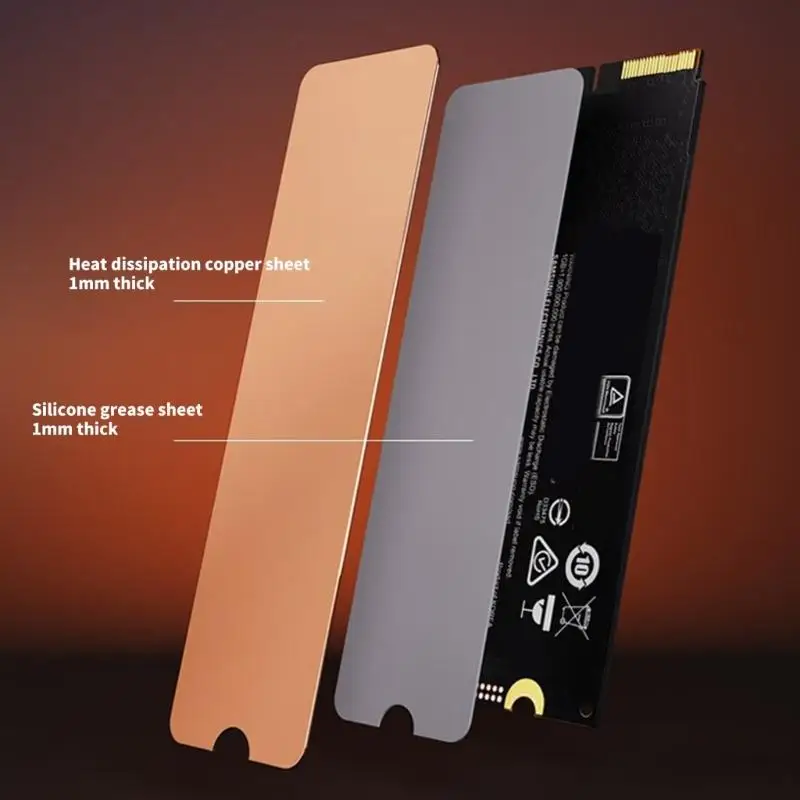 Y1UB M.2 Heatsink 2280 Heat Sink with NVMe Thermal Pad NVMe Heat Sink Replacement for Game Consoles Accessories
Y1UB M.2 Heatsink 2280 Heat Sink with NVMe Thermal Pad NVMe Heat Sink Replacement for Game Consoles Accessories