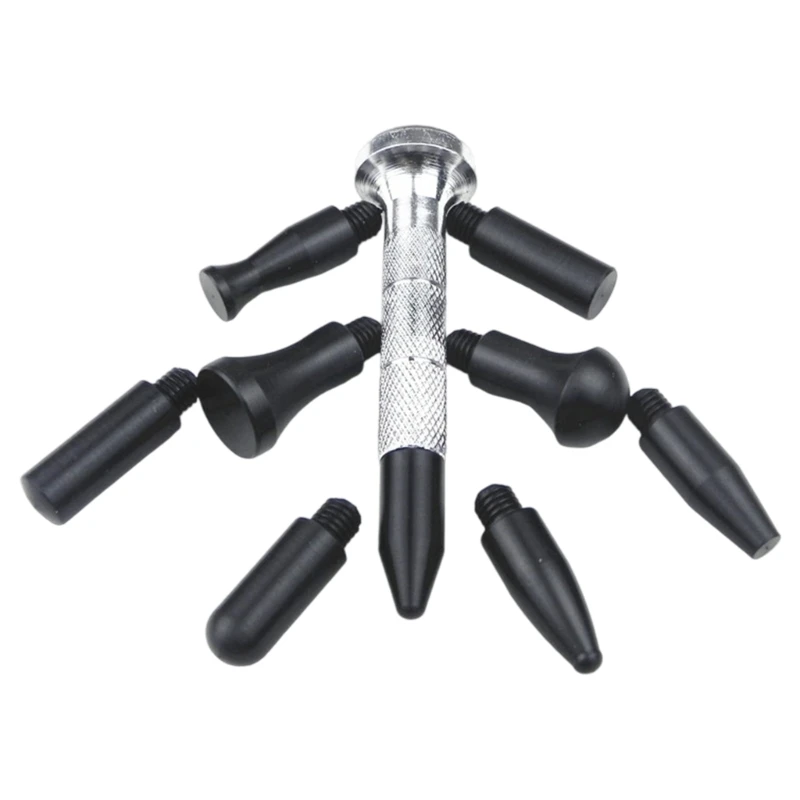 Инструмент для ремонта автоматического ремонта со сменным шарнирным металлом.
Инструмент для ремонта автоматического ремонта со сменным шарнирным металлом.