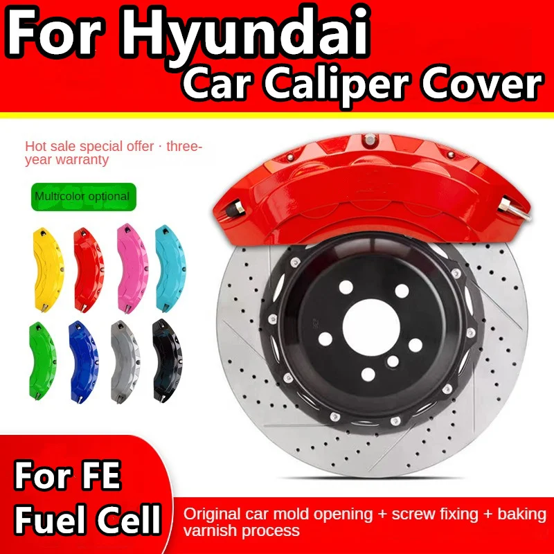 For Hyundai FE Fuel Cell Brake Caliper Cover Aluminum Alloy Front Rear Wheel Modification Kit Fit 2017
For Hyundai FE Fuel Cell Brake Caliper Cover Aluminum Alloy Front Rear Wheel Modification Kit Fit 2017