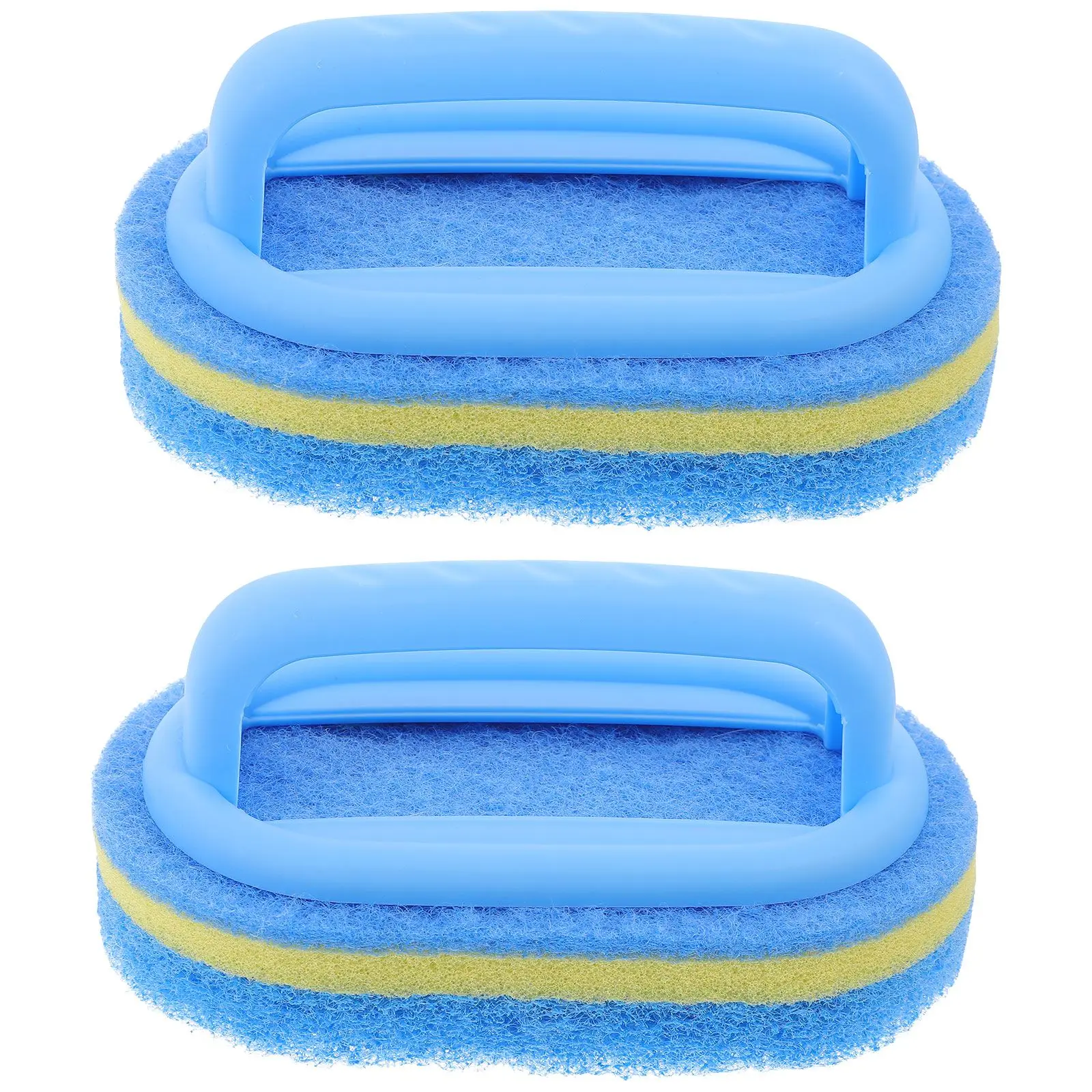 2Pcs Blue Sponge Brush Cleaning Tools for Bath Kitchen Tile Handles Non-scratch Durable Handheld Sponges Safe Effective
2Pcs Blue Sponge Brush Cleaning Tools for Bath Kitchen Tile Handles Non-scratch Durable Handheld Sponges Safe Effective