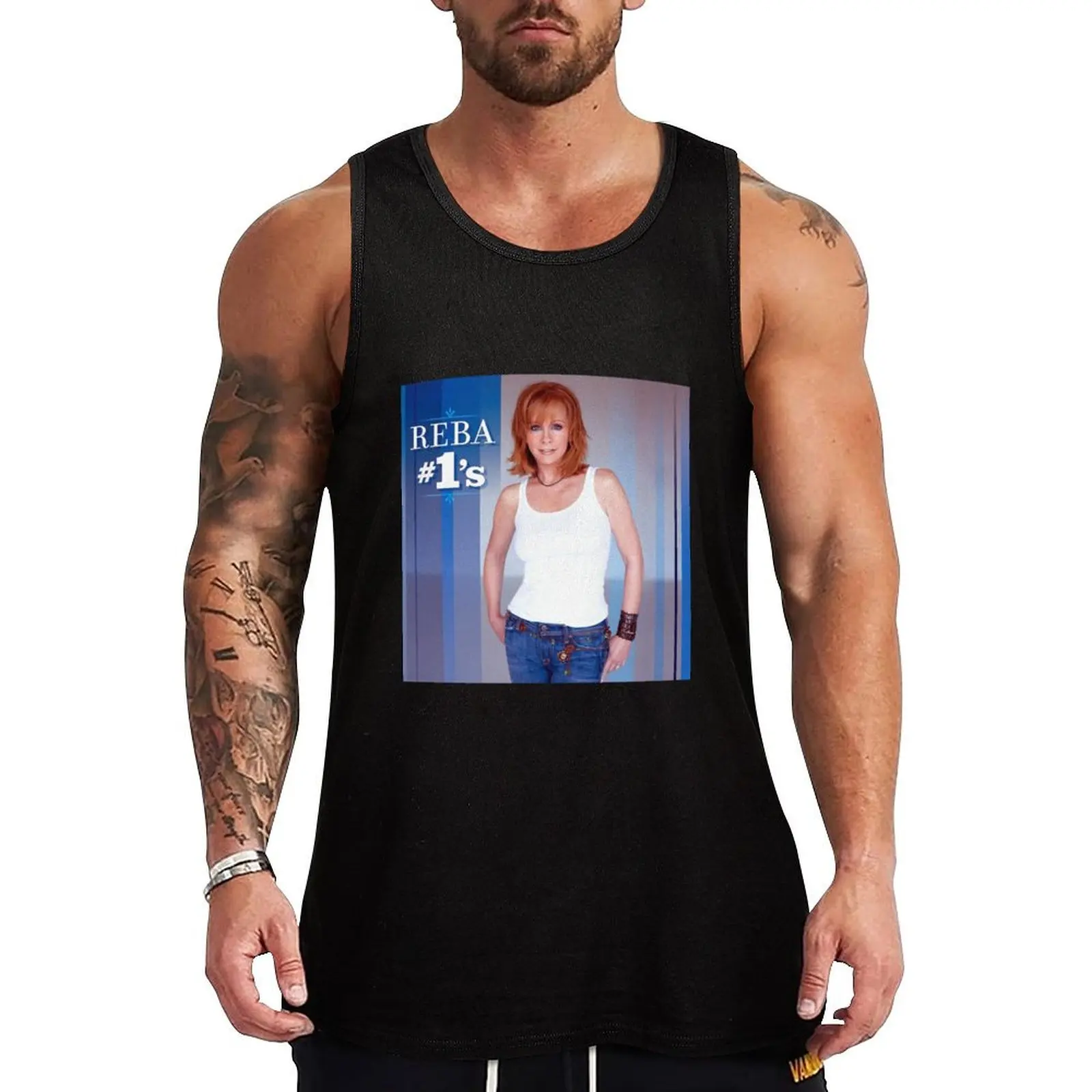 #1s Reba McEntire Tank Top Sports shirt man Man clothes for gym Men's gym plain t-shirt
#1s Reba McEntire Tank Top Sports shirt man Man clothes for gym Men's gym plain t-shirt