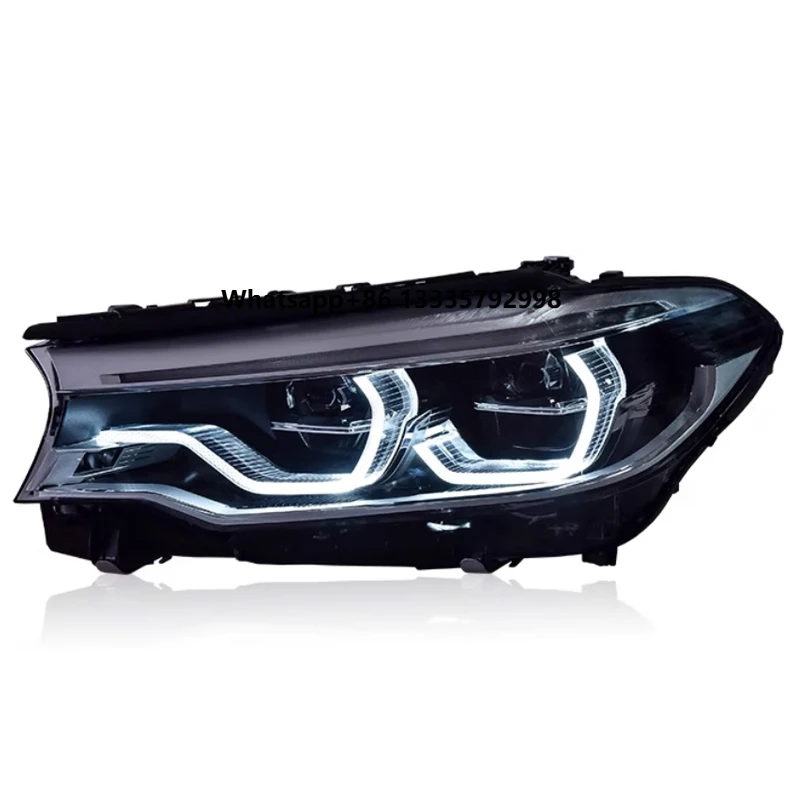 18-20 New 5 Series G38 Headlight Assembly Retrofit the Original 5 Series High Equipped LED Headlight Spoon Running Light
18-20 New 5 Series G38 Headlight Assembly Retrofit the Original 5 Series High Equipped LED Headlight Spoon Running Light