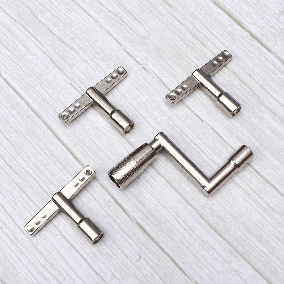 4 Pcs Key Holder Fast Loading Drum Tuning Continuous Motion Hand Drummer Unloading
4 Pcs Key Holder Fast Loading Drum Tuning Continuous Motion Hand Drummer Unloading