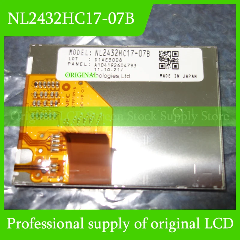 NL2432HC17-07B 2.7 Inch Original LCD Display Screen Panel for NEC Brand New and Fast Shipping 100% Tested
NL2432HC17-07B 2.7 Inch Original LCD Display Screen Panel for NEC Brand New and Fast Shipping 100% Tested