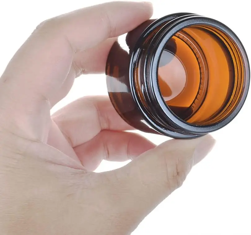 20Pcs Empty 5g/10g/20g/30g/50g Round Glass Jars With Inner Liners Sample Pots For Lotion Creams Nail Powders Gels Candle
20Pcs Empty 5g/10g/20g/30g/50g Round Glass Jars With Inner Liners Sample Pots For Lotion Creams Nail Powders Gels Candle