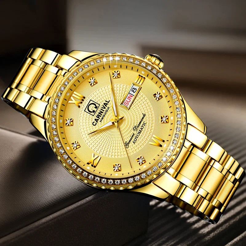 IW Carnival Mechanical Wristwatches Luxury Accessories For Men Sapphire Mirror Luminous Waterproof Fashions Business Style Watch
IW Carnival Mechanical Wristwatches Luxury Accessories For Men Sapphire Mirror Luminous Waterproof Fashions Business Style Watch
