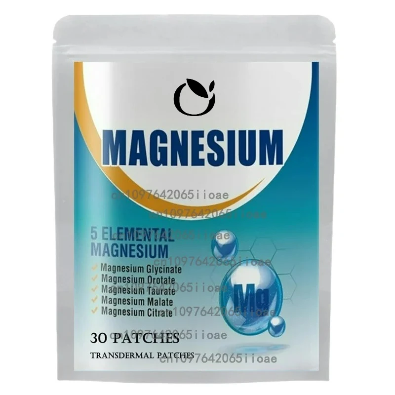 30 Patches Magnesium Complex Transdermal Patches Stress, Muscle & Heart Support
30 Patches Magnesium Complex Transdermal Patches Stress, Muscle & Heart Support