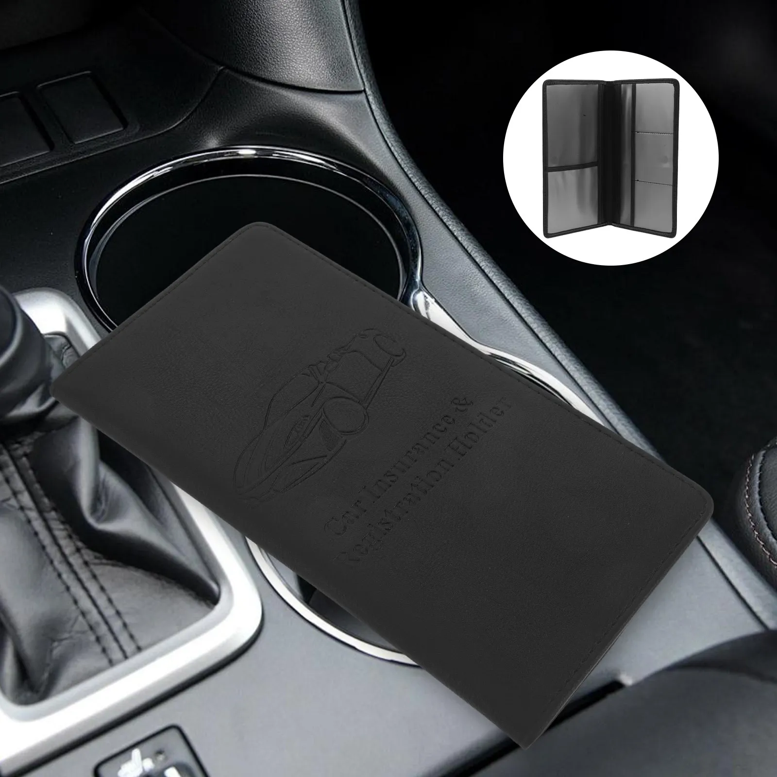 Car Document Holder PU Passport Ticket Driver License Registration Insurance Card Holder Elegant Wear Resistant Compact Travel
Car Document Holder PU Passport Ticket Driver License Registration Insurance Card Holder Elegant Wear Resistant Compact Travel