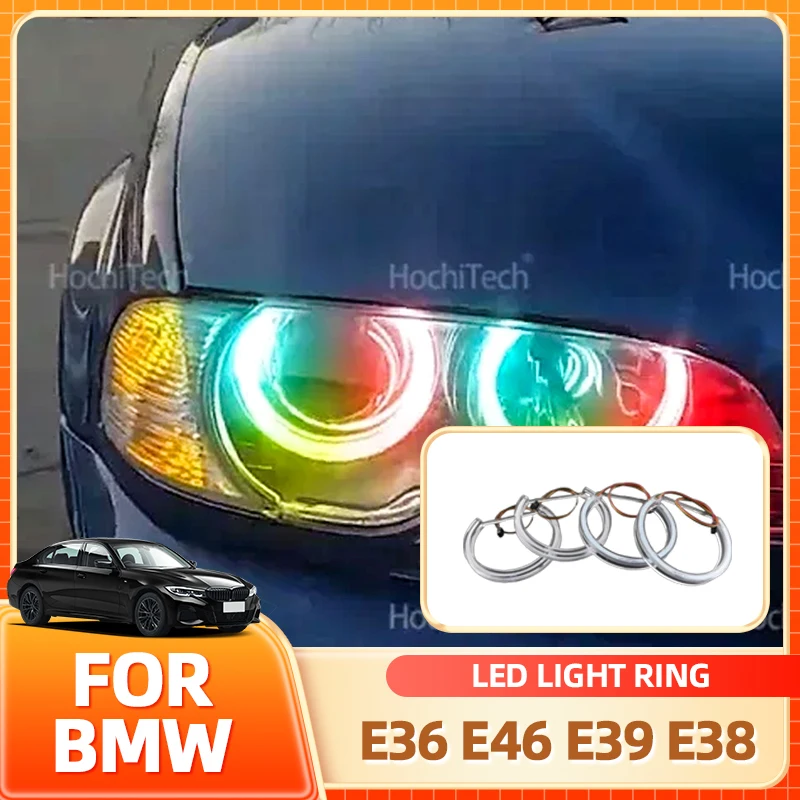Glasses Holder For BMW 3 5 7 Series E36 E46 E39 E38 DTM style LED Angel Eyes Kit Ring flashing RGB APP control Headlight Lamp
Glasses Holder For BMW 3 5 7 Series E36 E46 E39 E38 DTM style LED Angel Eyes Kit Ring flashing RGB APP control Headlight Lamp