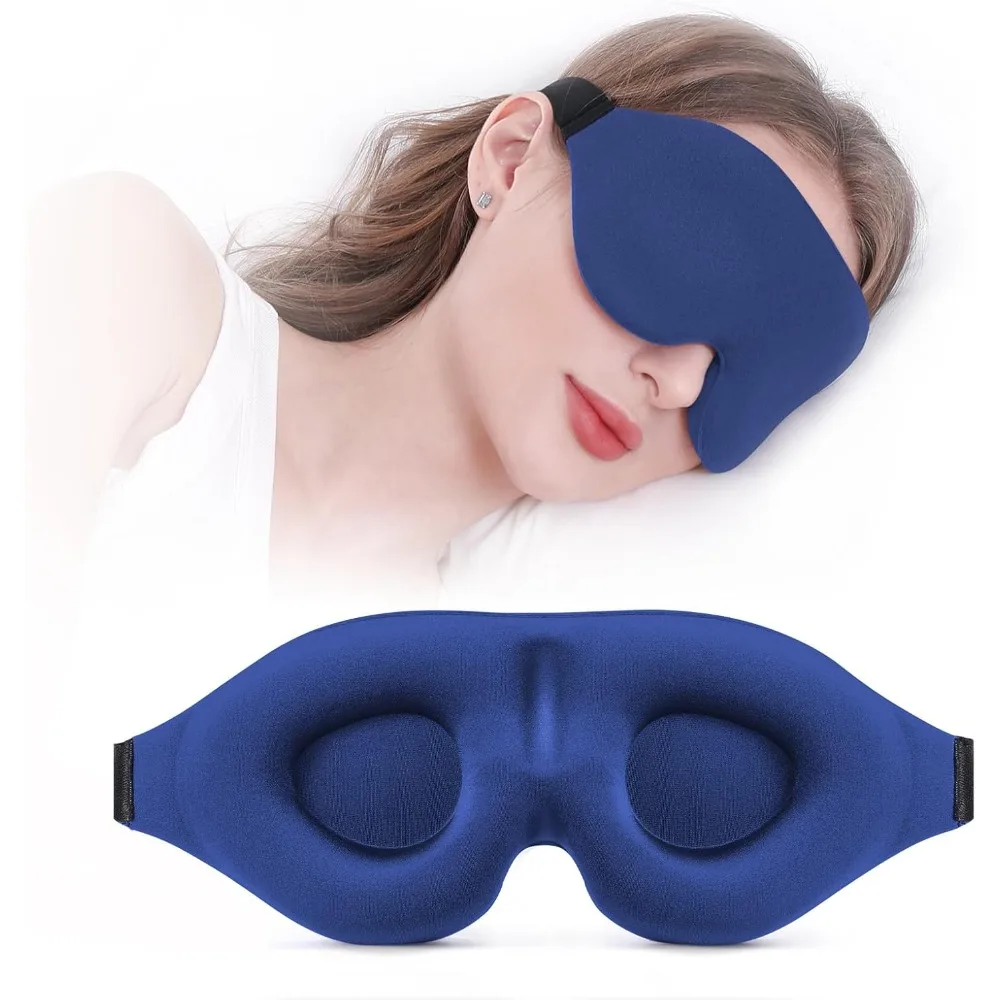3D Contoured Sleep Mask – Zero Pressure, Total Light Blocking for Side Sleepers, Soft & Breathable
3D Contoured Sleep Mask – Zero Pressure, Total Light Blocking for Side Sleepers, Soft & Breathable