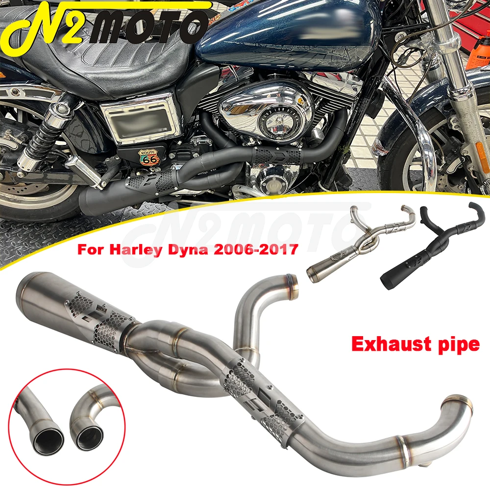 For Harley Dyna FXDF FXDL FXDB Super Wide Glide 06-17 Motorcycle Exhaust Muffler Stainless Steel High Performance Exhaust Pipe
For Harley Dyna FXDF FXDL FXDB Super Wide Glide 06-17 Motorcycle Exhaust Muffler Stainless Steel High Performance Exhaust Pipe