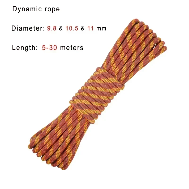 High strength Dynamic rope Cord Lanyard Aerial work Survival safety rope Diameter 9.8 to 11mm Many length
High strength Dynamic rope Cord Lanyard Aerial work Survival safety rope Diameter 9.8 to 11mm Many length