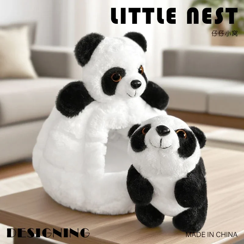 Cute Animal Nest Castle Series Plush Toy 20CM Lifelike Little Nest Doll Panda Castle,Sika Deer Castle Plush Doll Zoo Souvenirs
Cute Animal Nest Castle Series Plush Toy 20CM Lifelike Little Nest Doll Panda Castle,Sika Deer Castle Plush Doll Zoo Souvenirs