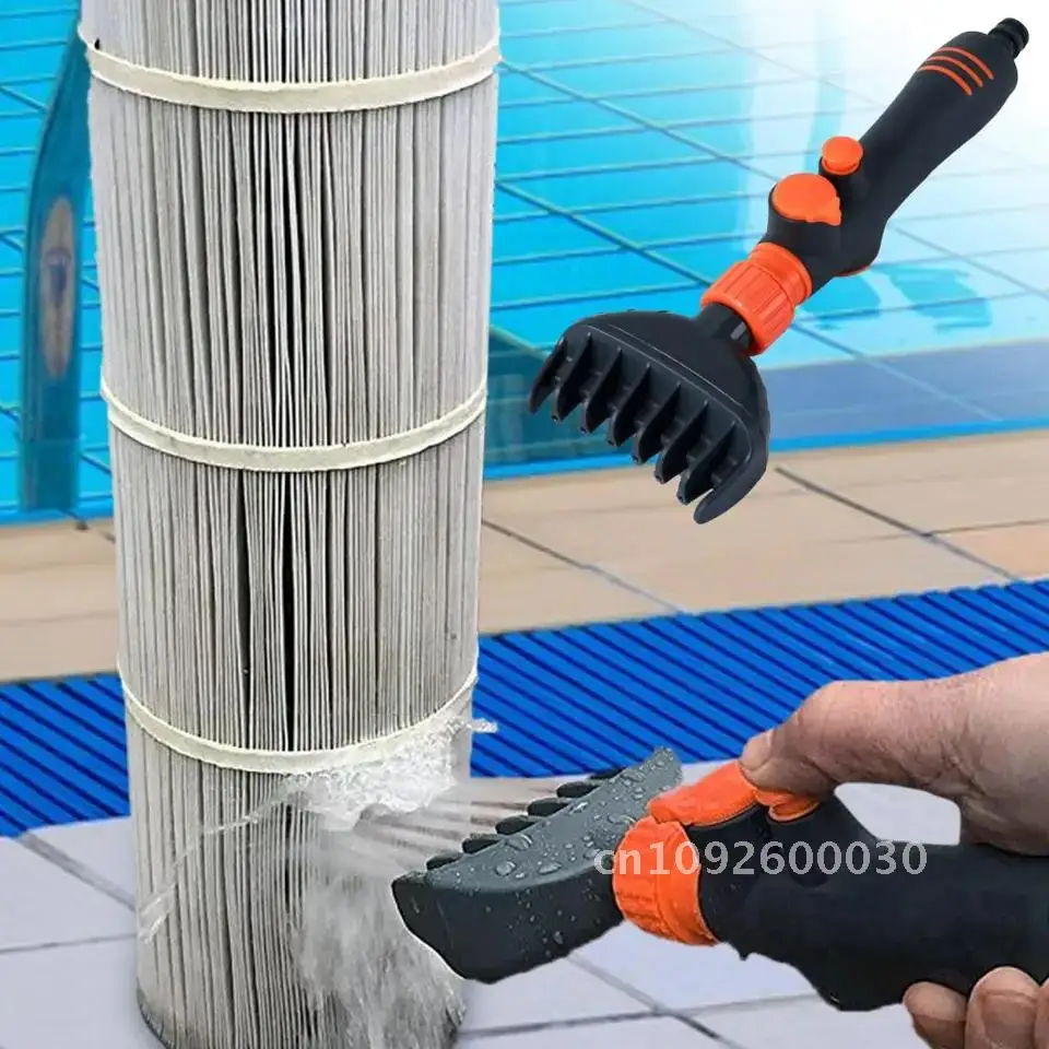 Swimming Pool Cartridge Filter Cleaner with Handle One-key Filter Cleaning Water Attachment Hot Start Tub Tool SPA Hose
Swimming Pool Cartridge Filter Cleaner with Handle One-key Filter Cleaning Water Attachment Hot Start Tub Tool SPA Hose