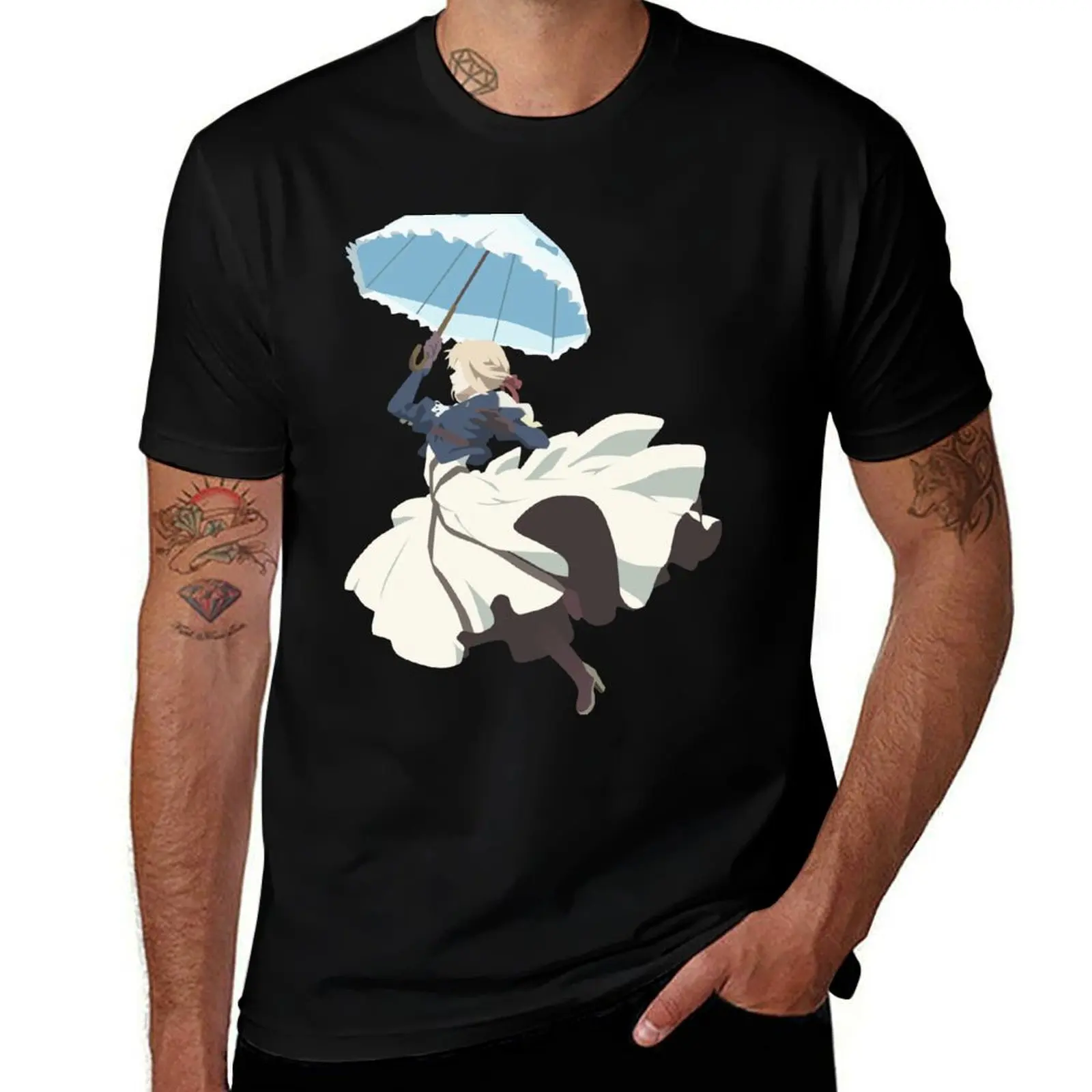 Violet Evergarden - Parasol - Minimalist Art T-Shirt Work Wear Lightweight Tee
Violet Evergarden - Parasol - Minimalist Art T-Shirt Work Wear Lightweight Tee