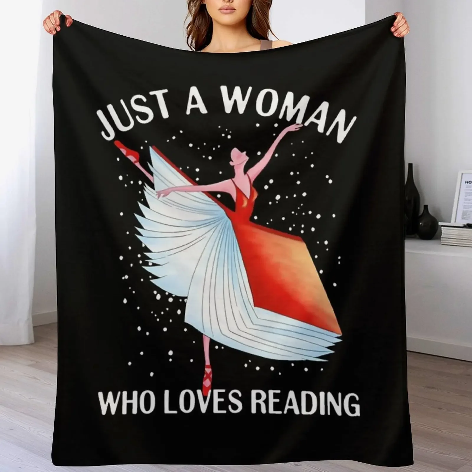 Just a Woman Who Loves Reading Throw Blanket Ultra Plush Cozy Blanket for Napping Sleeping
Just a Woman Who Loves Reading Throw Blanket Ultra Plush Cozy Blanket for Napping Sleeping