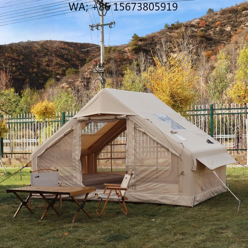 6.3㎡ Beige Aesthetic Inflatable Tent Waterproof Comfortable Family Outdoor Camping Shelter Factory Wholesale
6.3㎡ Beige Aesthetic Inflatable Tent Waterproof Comfortable Family Outdoor Camping Shelter Factory Wholesale