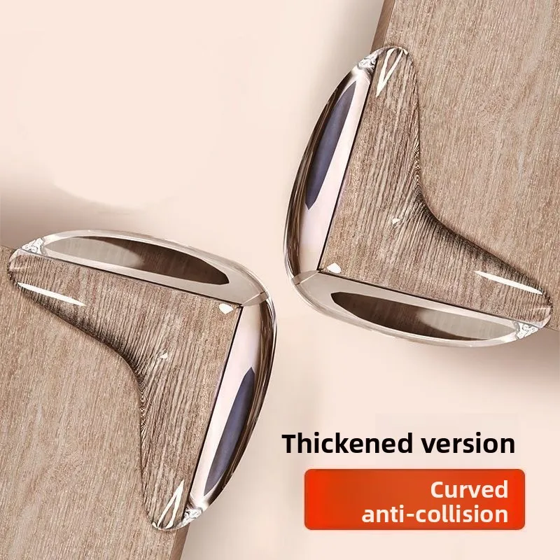 Transparent Silicone Table Corner Protector Thick Anti-collision Baby Safety Bumper Cushion for Home Furniture
Transparent Silicone Table Corner Protector Thick Anti-collision Baby Safety Bumper Cushion for Home Furniture
