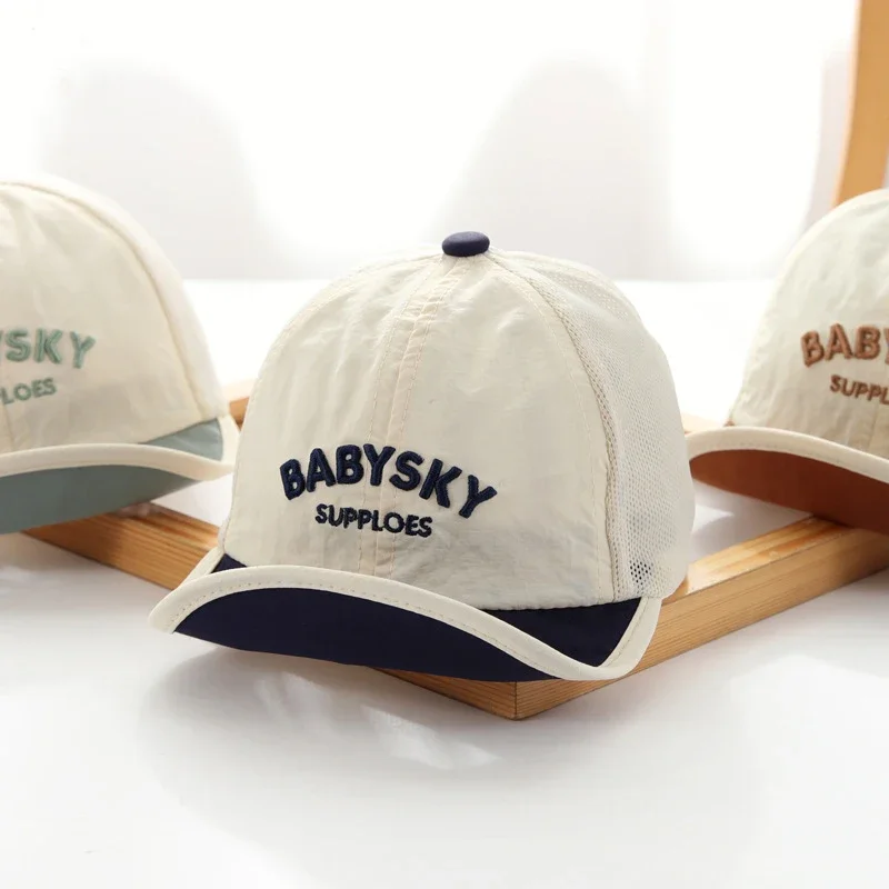 Baby Letter Baseball Cap Summer Quick Dry Mesh Duck Tongue Hat Kids Boys Girls Outdoor Sunscreen Visors
Baby Letter Baseball Cap Summer Quick Dry Mesh Duck Tongue Hat Kids Boys Girls Outdoor Sunscreen Visors