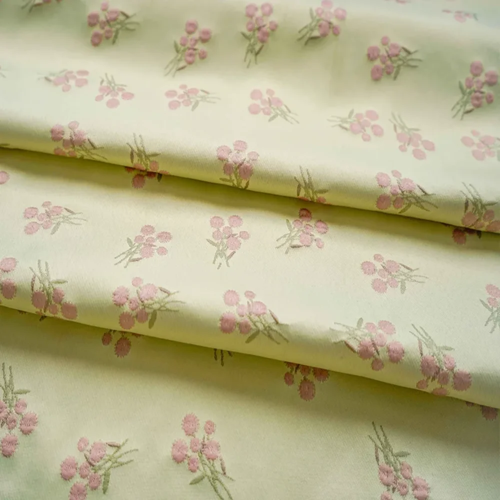 Окрашенная в пряжу жаккардовая ткань, весна-осень, кремовый, желтый, розовый, с цветочным принтом, женская классическая рубашка, букет, декоративная ткань, пришить метрам
Окрашенная в пряжу жаккардовая ткань, весна-осень, кремовый, желтый, розовый, с цветочным принтом, женская классическая рубашка, букет, декоративная ткань, пришить метрам