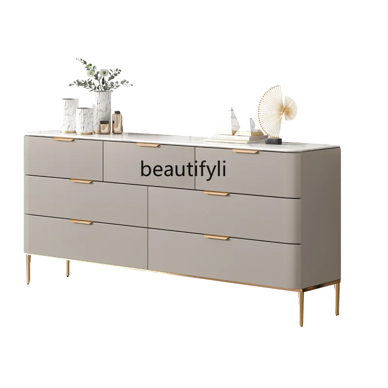 Light luxury bedroom simple modern rock slab TV cabinet household drawer cabinet large capacity storage chest cabinet
Light luxury bedroom simple modern rock slab TV cabinet household drawer cabinet large capacity storage chest cabinet