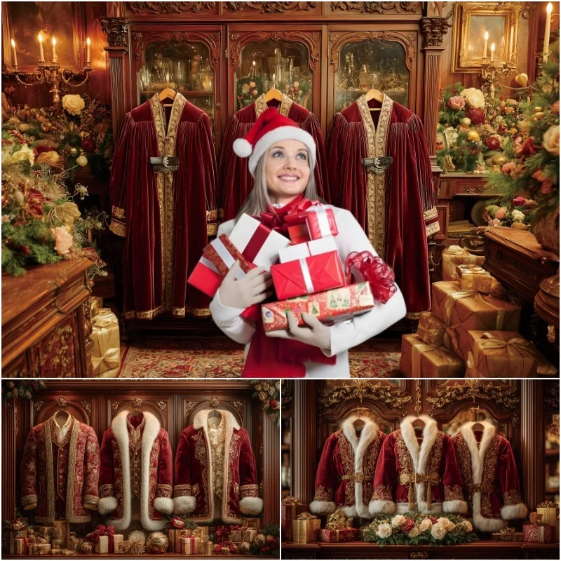 Vintage Closet Christmas Photo Photography Background Red Dress Ladies Family Xmas Banquet Party Decor Backdrop Photocall Props
Vintage Closet Christmas Photo Photography Background Red Dress Ladies Family Xmas Banquet Party Decor Backdrop Photocall Props