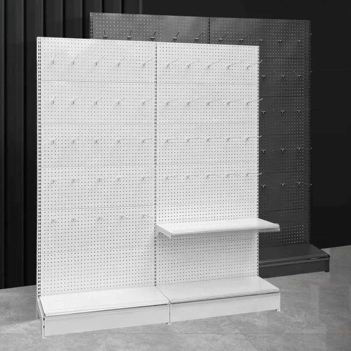 HT thickened hole board hook display rack socks jewelry pendant shelf fishing gear store mobile phone accessories
HT thickened hole board hook display rack socks jewelry pendant shelf fishing gear store mobile phone accessories