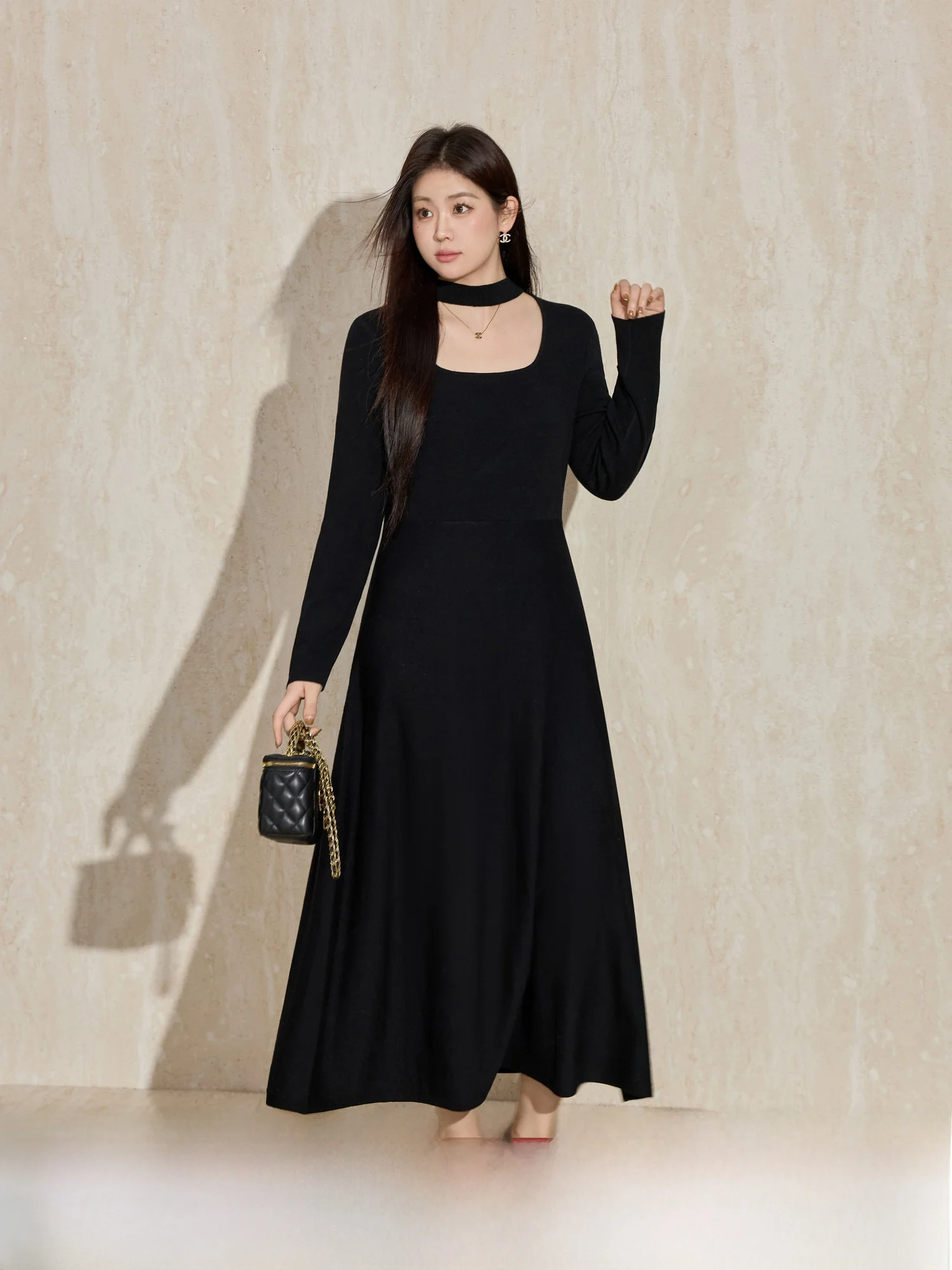 Ele plus Size Women's Knitted Dr Ne Hanging Waist Cinching Long Bla Dr for Workwear X-Sle A-Line Skirt
Ele plus Size Women's Knitted Dr Ne Hanging Waist Cinching Long Bla Dr for Workwear X-Sle A-Line Skirt