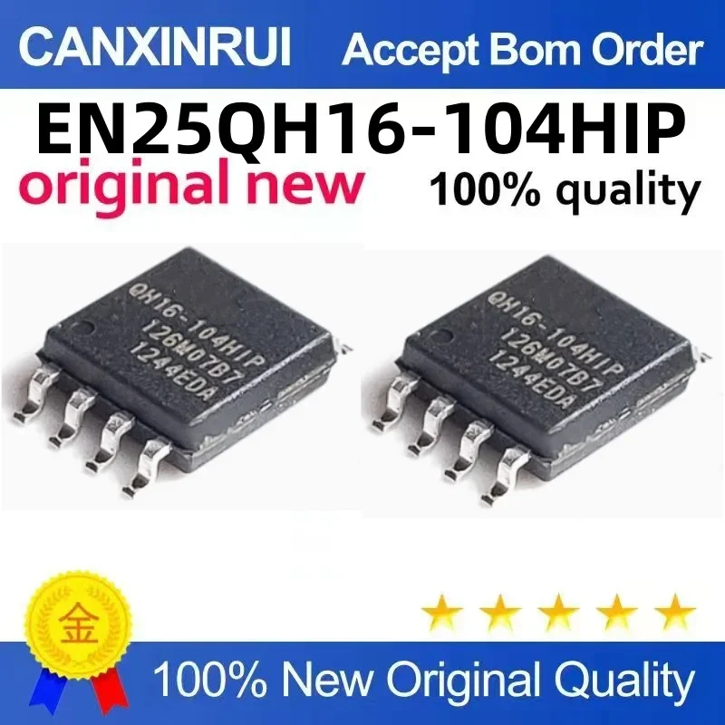 (5-100 pieces) Brand new EN25QH16-104HIP QH16-104HIP SOP-8 spot chip IC
(5-100 pieces) Brand new EN25QH16-104HIP QH16-104HIP SOP-8 spot chip IC