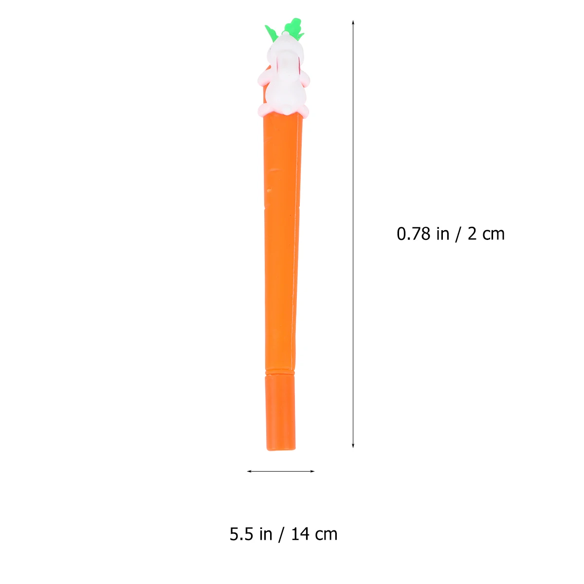 20 PCS Rabbit Shape Pen Carrot Ballpoint School Office Black Gel Cartoon Creative Fountain
20 PCS Rabbit Shape Pen Carrot Ballpoint School Office Black Gel Cartoon Creative Fountain