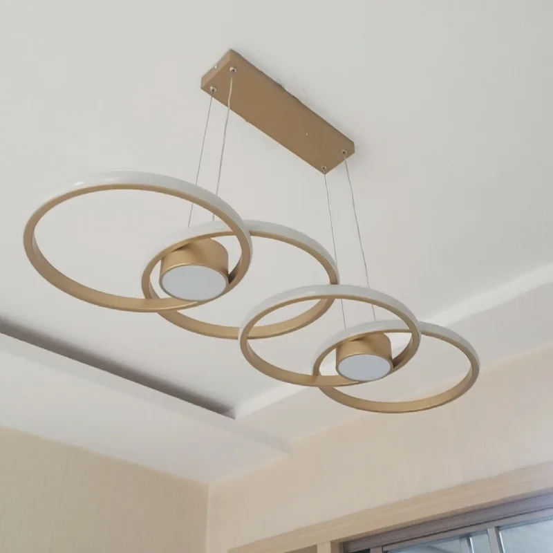 Modern Circular LED Creative Chandelier Dining Table Bar Counter Bedroom Living Room Home Decor Lamp Indoor Decorative Lighting
Modern Circular LED Creative Chandelier Dining Table Bar Counter Bedroom Living Room Home Decor Lamp Indoor Decorative Lighting