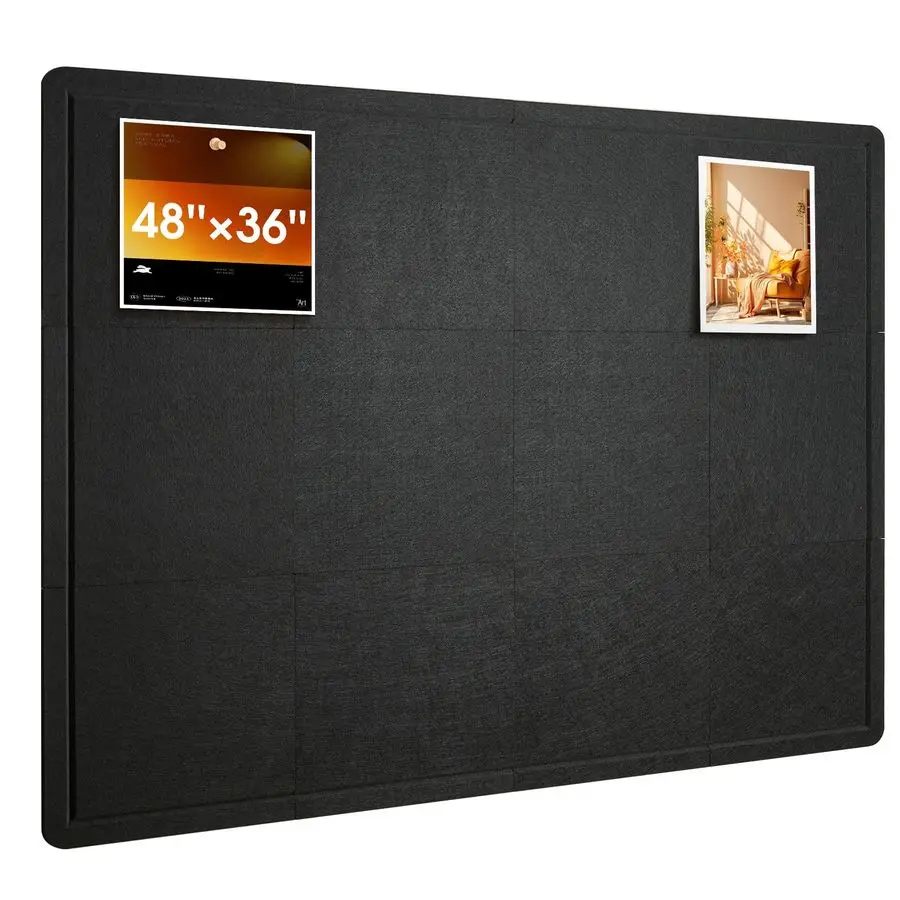 Board, 48 x 36 inches Cork Board Alternative, 12 Pack Felt Pin Boards for Walls Home Office Decor, Classroom with 60 Adhesive Ta
Board, 48 x 36 inches Cork Board Alternative, 12 Pack Felt Pin Boards for Walls Home Office Decor, Classroom with 60 Adhesive Ta