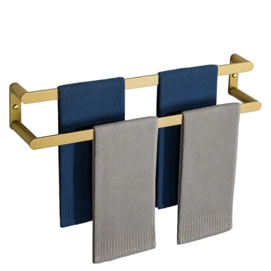 Double Towel Bar for Bathroom Wall Heavy Duty 2 Tier Brushed Bath Towel Rack Towel Holder Thicken
Double Towel Bar for Bathroom Wall Heavy Duty 2 Tier Brushed Bath Towel Rack Towel Holder Thicken