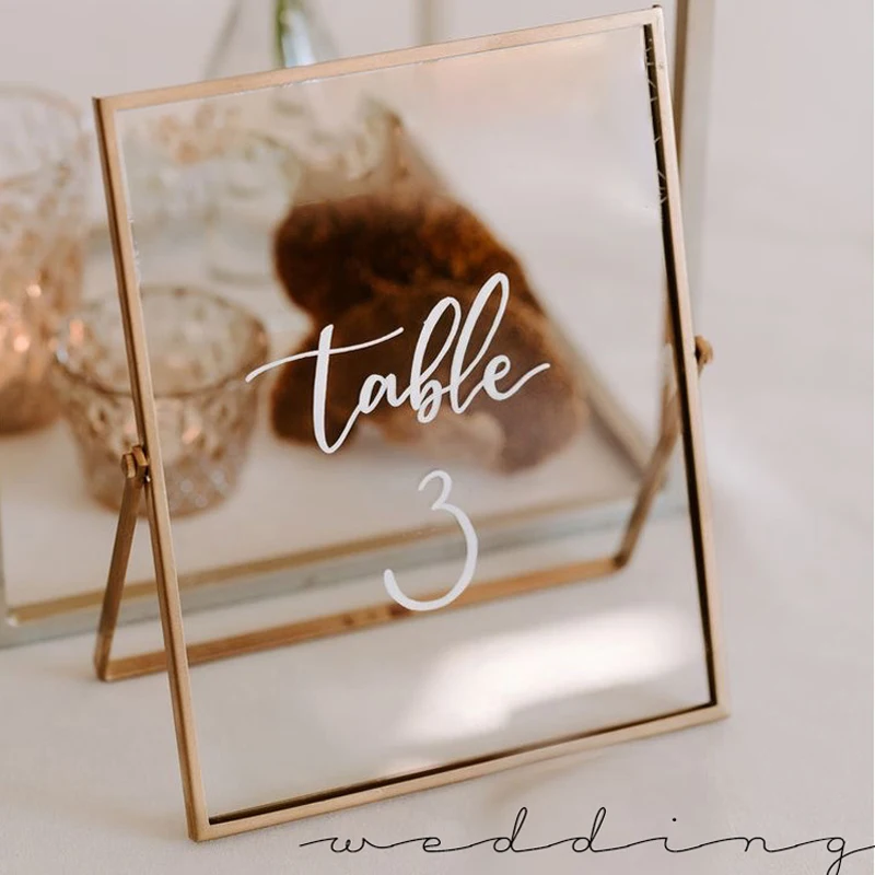 Minimalist Wedding Table Numbers Luxury Wedding Table Decor Party Table Numbers with Stands Clear Acrylic Desk Sign Decorations
Minimalist Wedding Table Numbers Luxury Wedding Table Decor Party Table Numbers with Stands Clear Acrylic Desk Sign Decorations
