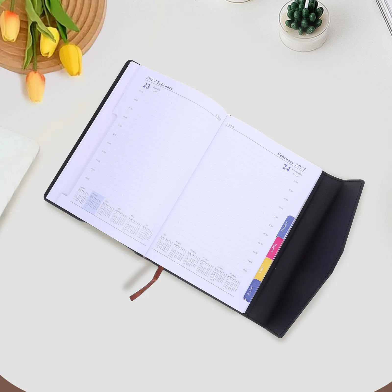 Trifold Daily Planner 2027 Daily Weekly Schedule Agenda Book A5 Dated Appointment Calendar Goal Tracking Journal Notebook
Trifold Daily Planner 2027 Daily Weekly Schedule Agenda Book A5 Dated Appointment Calendar Goal Tracking Journal Notebook